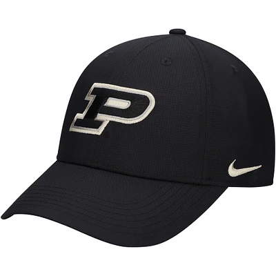 Youth Nike Black Purdue Boilermakers 2024 Sideline Club Adjustable Hat