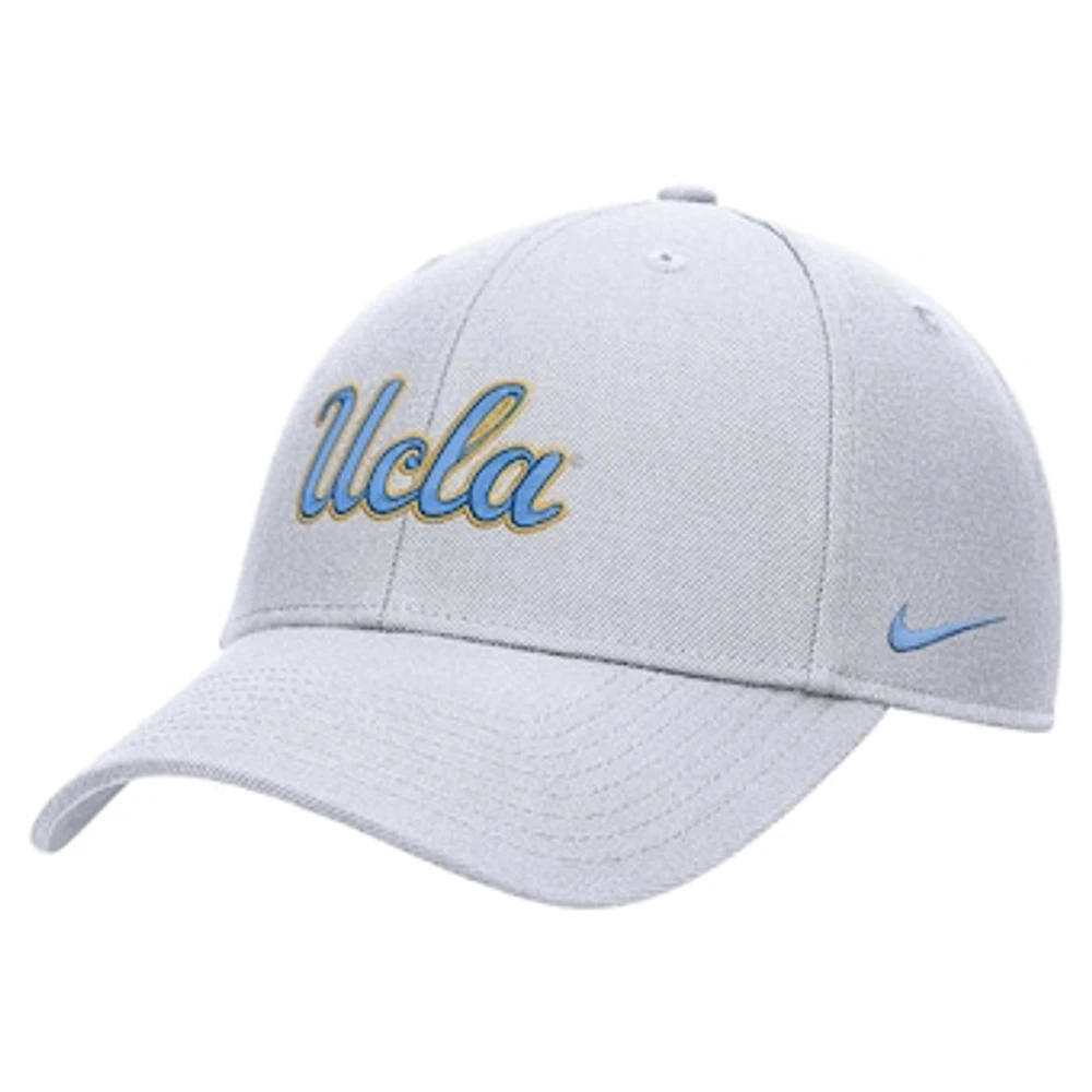 Youth Nike White UCLA Bruins 2024 Sideline Club Adjustable Hat