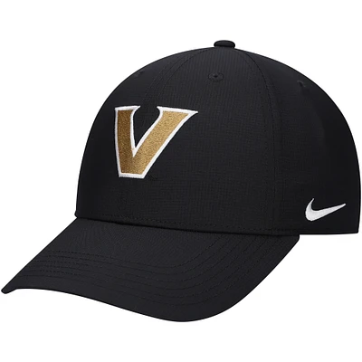 Youth Nike Black Vanderbilt Commodores 2024 Sideline Club Adjustable Hat