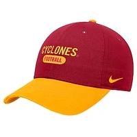 Men's Nike Cardinal Iowa State Cyclones Colorblock Club Adjustable Hat