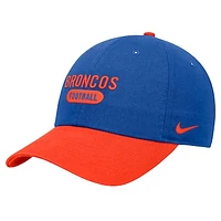 Men's Nike Royal Boise State Broncos Colorblock Club Adjustable Hat