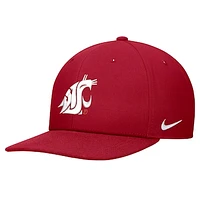 Men's Nike Crimson Washington State Cougars Pro Snapback Hat