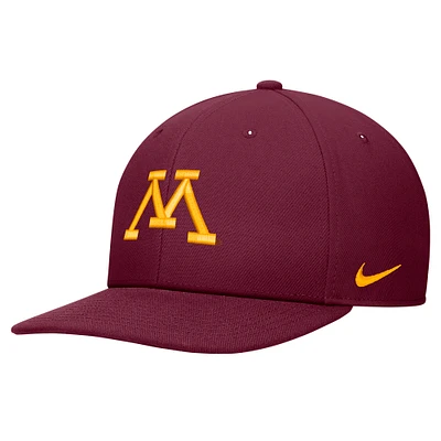 Men's Nike Maroon Minnesota Golden Gophers Pro Snapback Hat