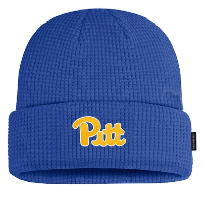 Men's Nike Royal Pitt Panthers 2024 Sideline Terra Cuffed Knit Hat