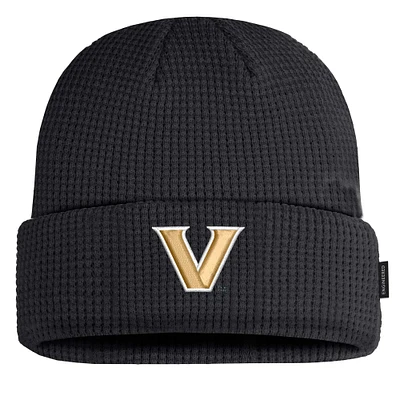 Men's Nike Black Vanderbilt Commodores 2024 Sideline Terra Cuffed Knit Hat