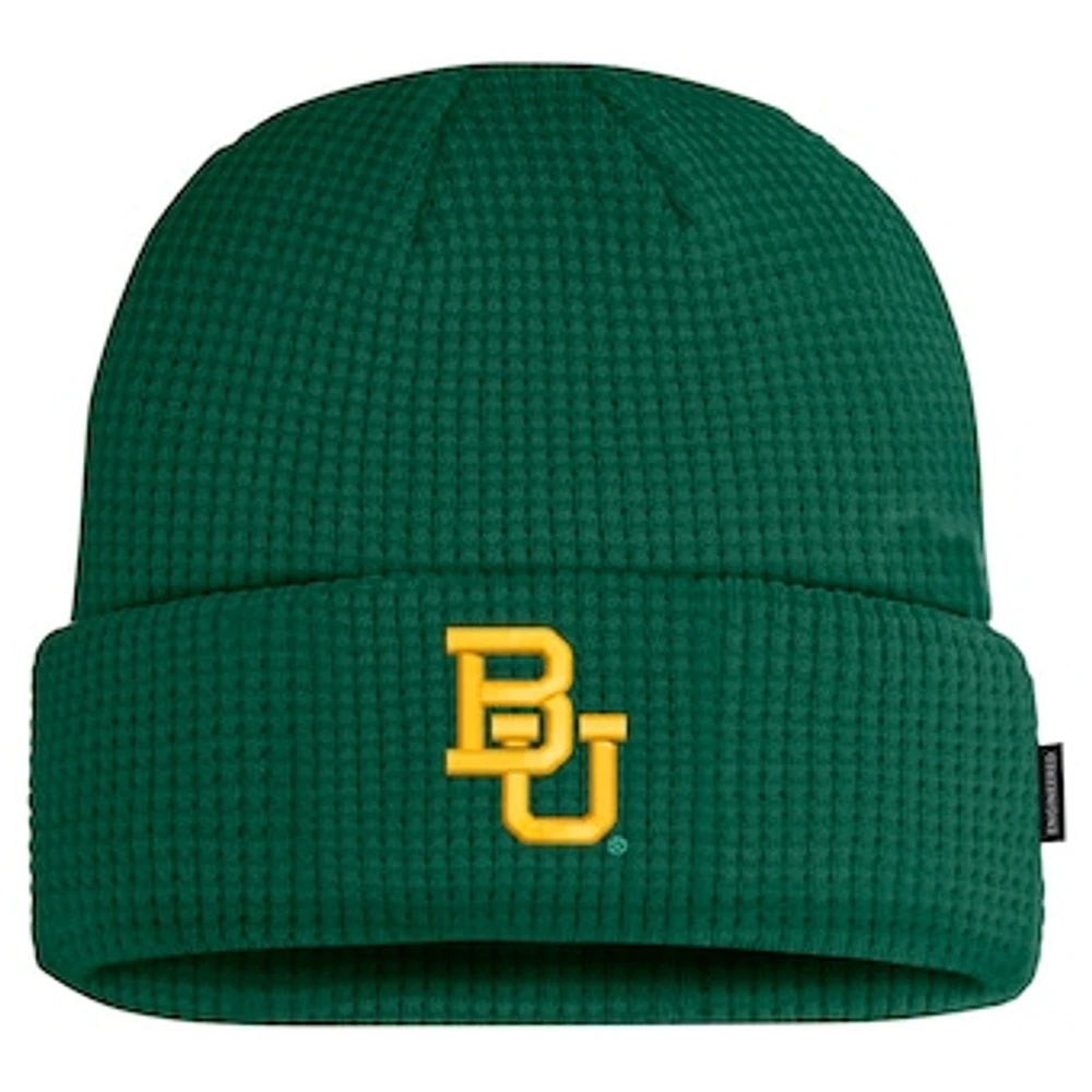 Men's Nike Green Baylor Bears 2024 Sideline Terra Cuffed Knit Hat