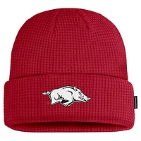 Men's Nike Cardinal Arkansas Razorbacks 2024 Sideline Terra Cuffed Knit Hat