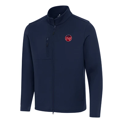 Men's Antigua Navy TGL Jupiter Links Golf Club Objection Full-Zip Jacket