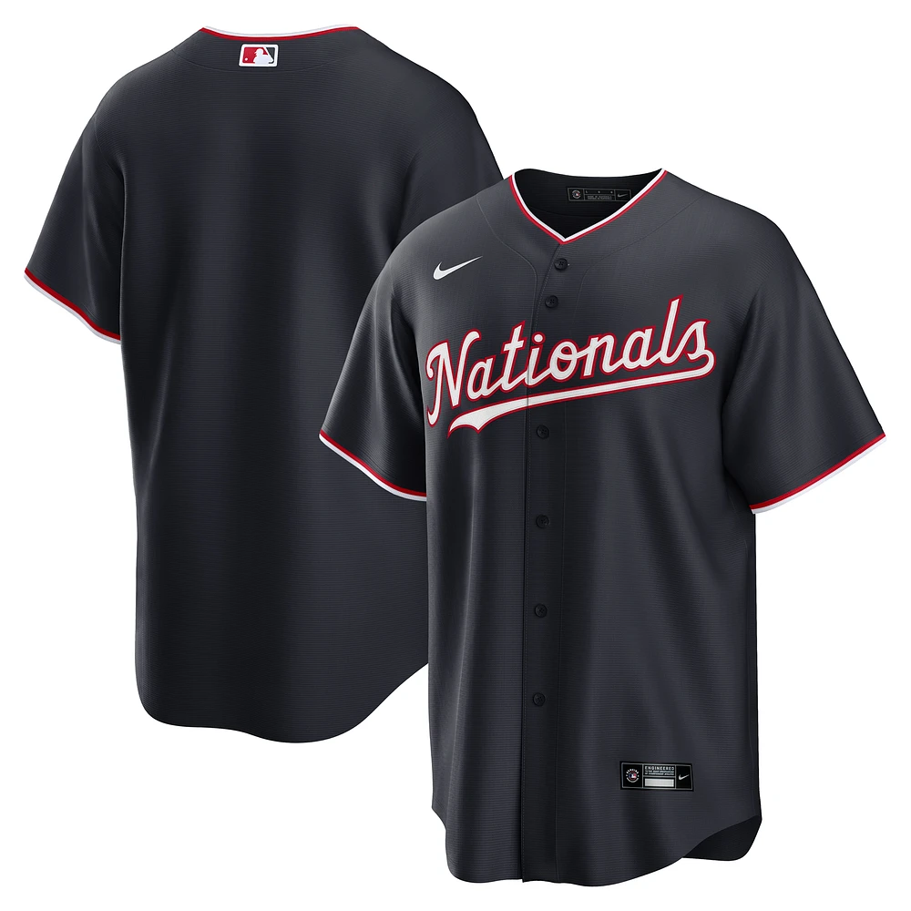 Men's Nike Navy Washington Nationals Alternate Replica 2.0 Jersey
