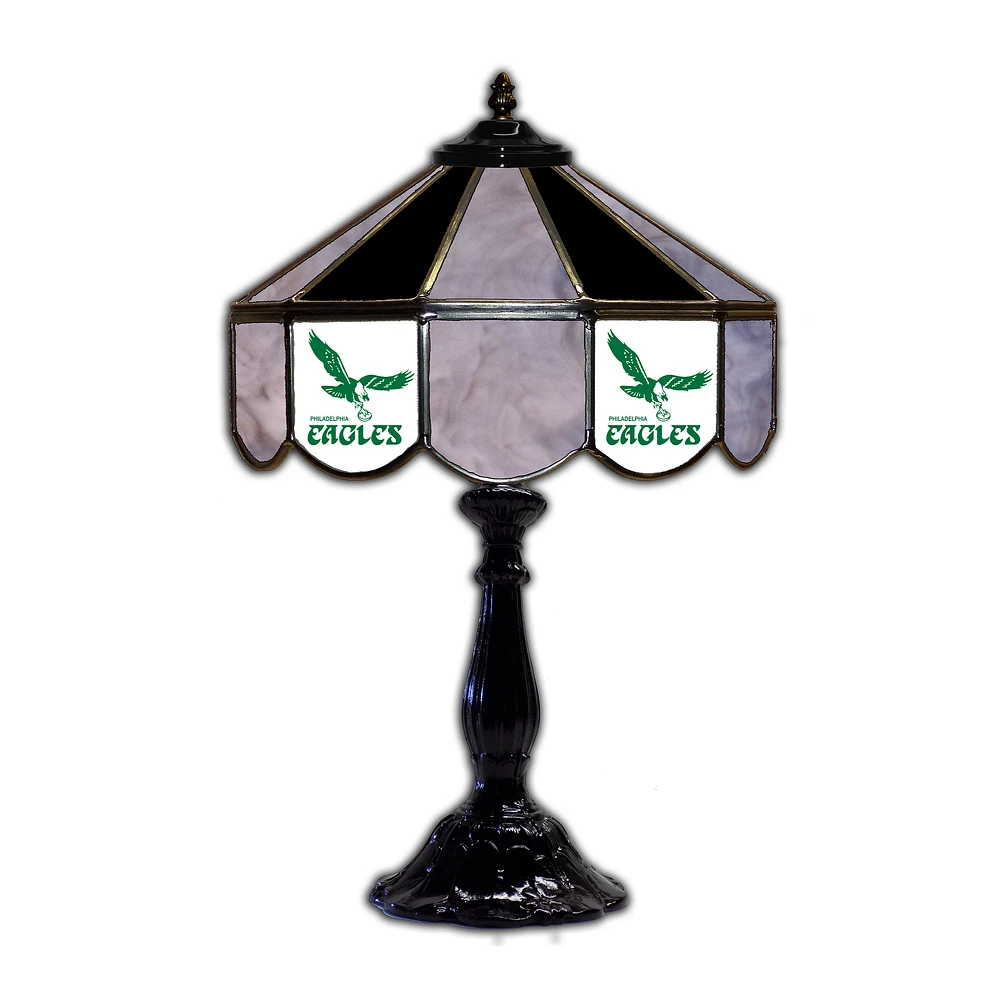 Imperial Philadelphia Eagles Throwback Logo 21" Glass Table Lamp
