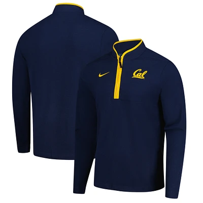 Men's Nike Navy Cal Bears Victory Performance Quarter-Zip Top