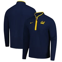 Men's Nike Navy Cal Bears Victory Performance Quarter-Zip Top