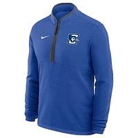 Men's Nike Blue Creighton Bluejays Victory Quarter-Zip Jacket