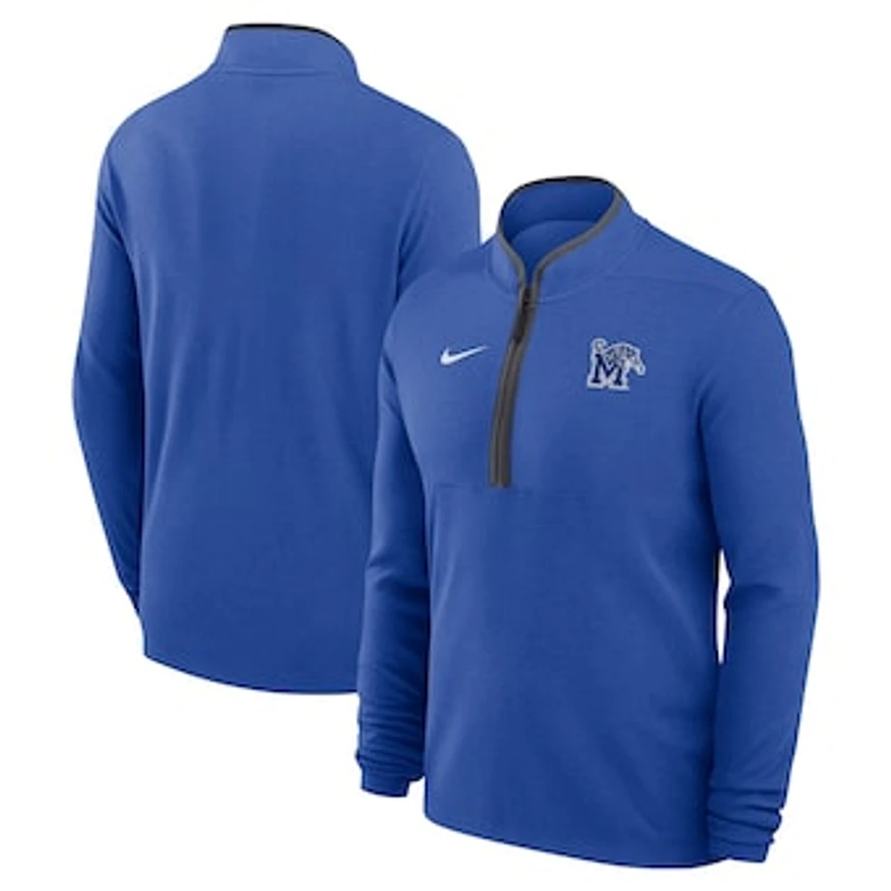 Men's Nike Royal Memphis Tigers Victory Quarter-Zip Jacket