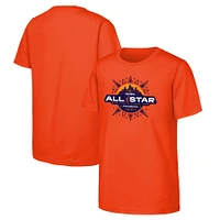 Youth Orange 2024 WNBA All-Star Game Primary Logo T-Shirt