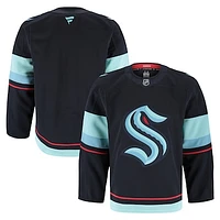 Men's Fanatics Deep Sea Blue Seattle Kraken Home Authentic Pro Jersey