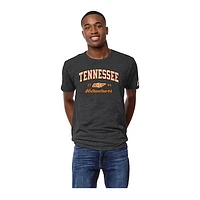 Men's League Collegiate Wear Charcoal Tennessee Volunteers Arch Script Victory Falls Tri-Blend T-Shirt