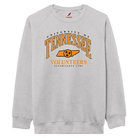 Men's League Collegiate Wear Heather Gray Tennessee Volunteers Tall Arch Essential 2.0 Pullover Sweatshirt