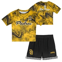 Preschool  Gold San Diego Padres Hitter Infielder 2-Piece Set