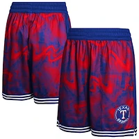 Youth Royal/Red Texas Rangers Outfielder Shorts