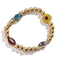 BaubleBar Baltimore Ravens Localized Pisa Bracelet