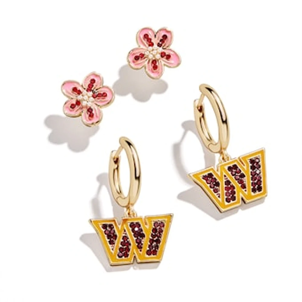 BaubleBar Washington Commanders Set of Two Earrings