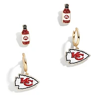 BaubleBar Kansas City Chiefs Set of Two Earrings