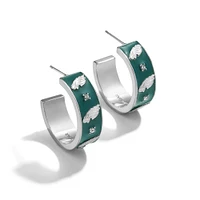 WEAR By Erin Andrews x BaubleBar Philadelphia Eagles Enamel Hoop Earrings