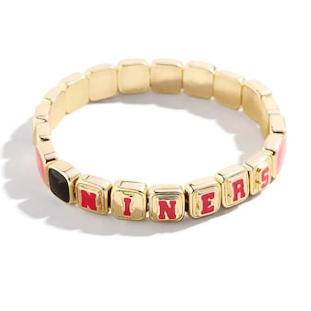 WEAR by Erin Andrews x BaubleBar San Francisco 49ers Tile Bracelet