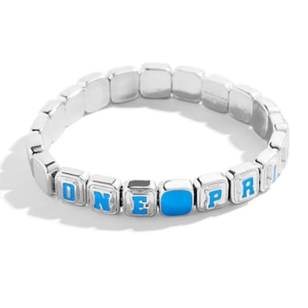 WEAR by Erin Andrews x BaubleBar Detroit Lions Tile Bracelet