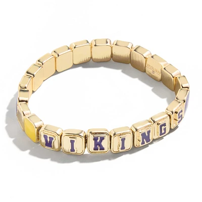 WEAR by Erin Andrews x BaubleBar Minnesota Vikings Tile Bracelet