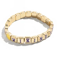 WEAR by Erin Andrews x BaubleBar Minnesota Vikings Tile Bracelet