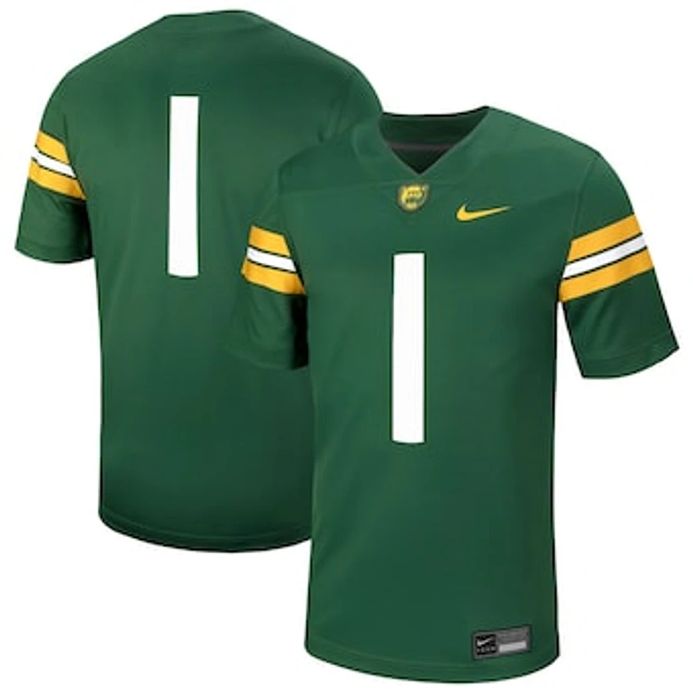 Men's Nike #1 Green Baylor Bears Untouchable Football Jersey