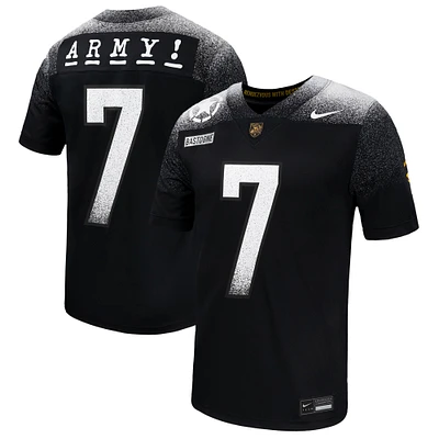 Men's Nike Black Army Black Knights 2024 Rivalry Collection Alternate Untouchable Football Jersey