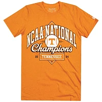 Men's Homefield Tennessee Orange Volunteers 2024 NCAA Baseball College World Series Champions T-Shirt