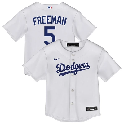 Toddler Nike Freddie Freeman White Los Angeles Dodgers Home Replica 2.0 Player Jersey