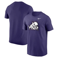 Men's Nike Purple TCU Horned Frogs Logo T-Shirt