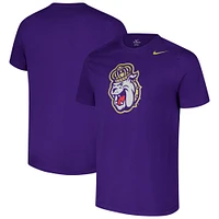 Men's Nike Purple James Madison Dukes Logo T-Shirt