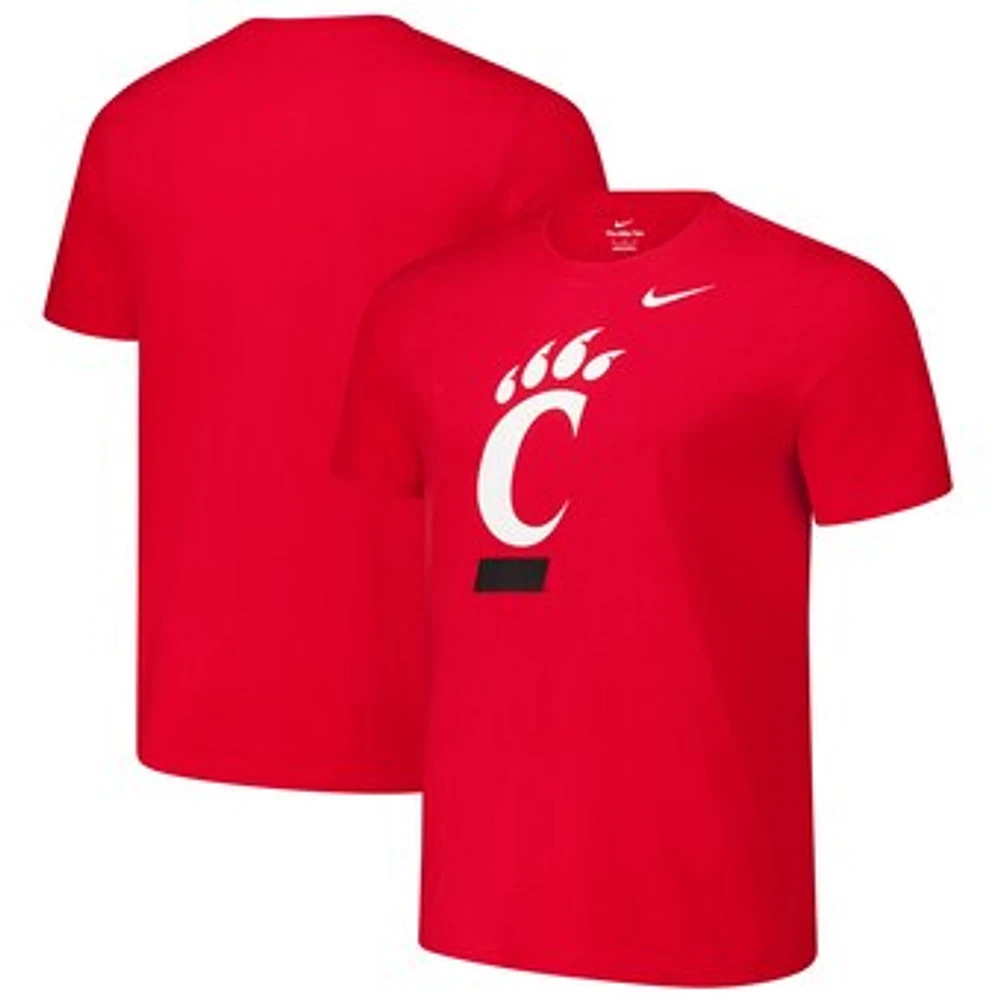 Men's Nike Red Cincinnati Bearcats Logo T-Shirt