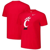 Men's Nike Red Cincinnati Bearcats Logo T-Shirt