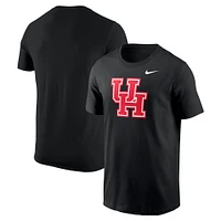 Men's Nike Black Houston Cougars Logo T-Shirt