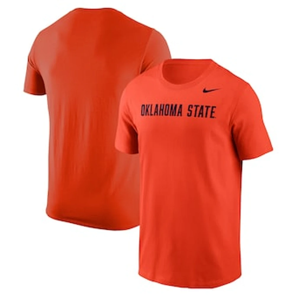 Men's Nike Orange Oklahoma State Cowboys Logo T-Shirt