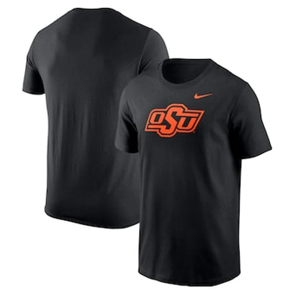 Men's Nike Black Oklahoma State Cowboys Logo T-Shirt