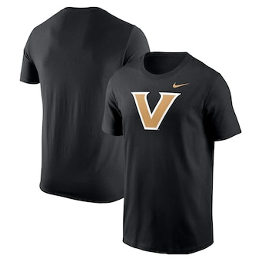 Men's Nike Black Vanderbilt Commodores Logo T-Shirt