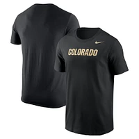 Men's Nike Black Colorado Buffaloes Logo T-Shirt