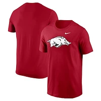 Men's Nike Cardinal Arkansas Razorbacks Logo T-Shirt