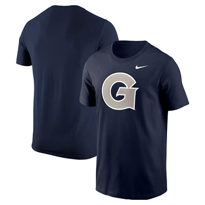 Men's Nike Navy Georgetown Hoyas Logo T-Shirt