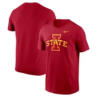 Men's Nike Cardinal Iowa State Cyclones Logo T-Shirt