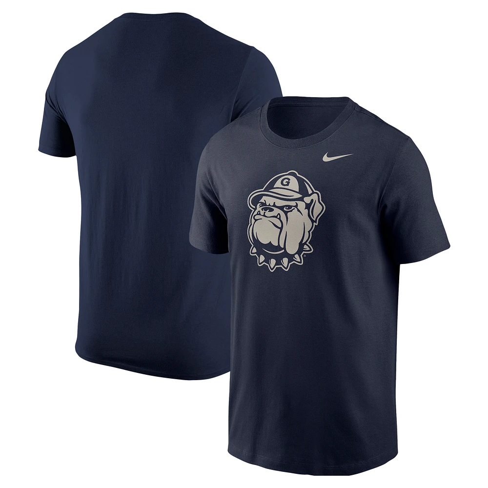 Men's Nike Navy Georgetown Hoyas Logo T-Shirt