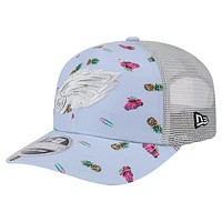 Men's New Era  Light Blue Philadelphia Eagles Adventure Surfboard 9SEVENTY Adjustable Hat